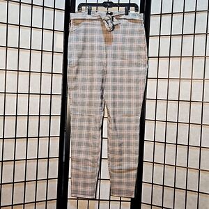 Black & Yellow Plaid Pant